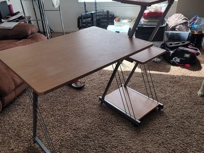 Desk and chair