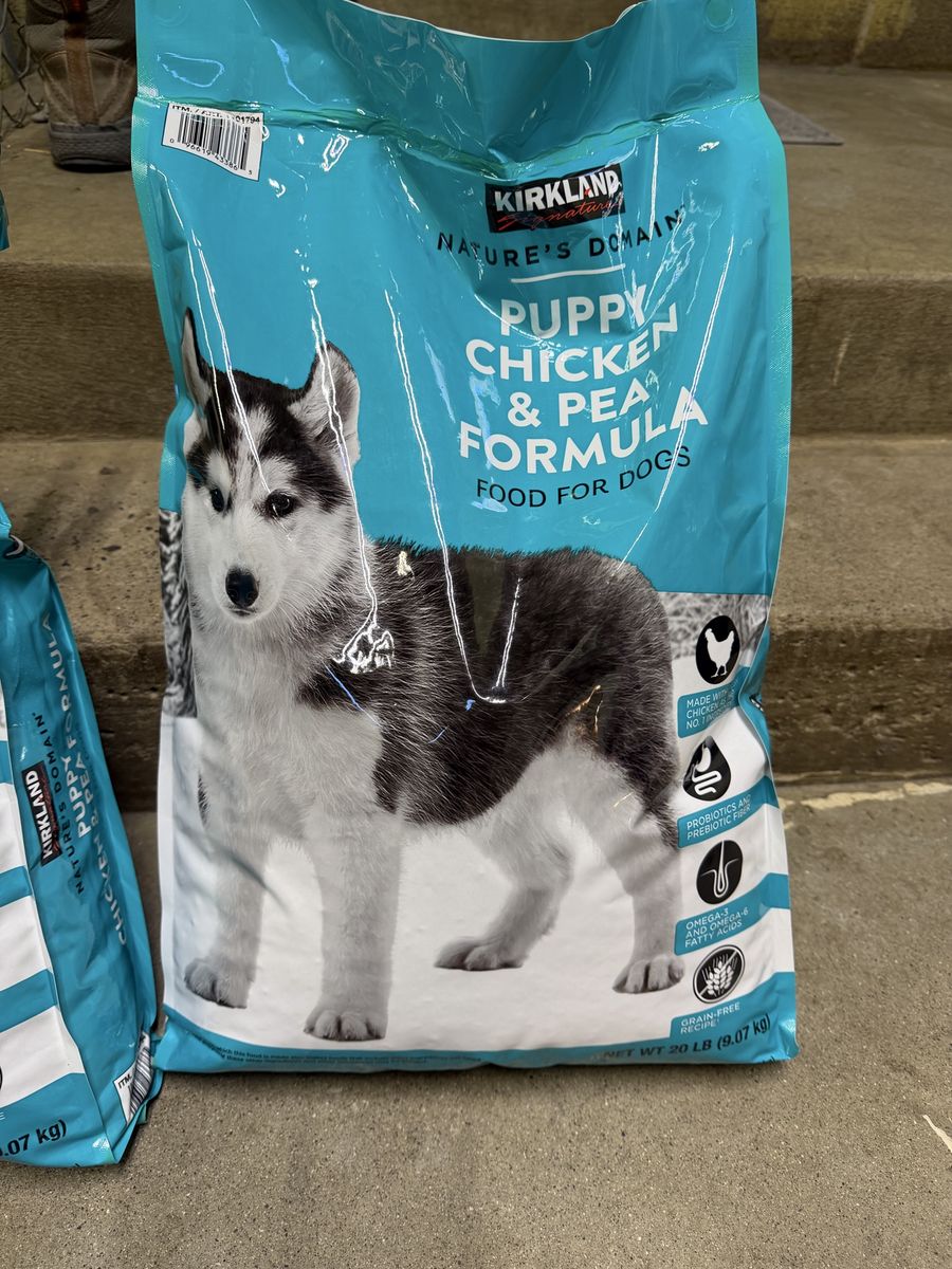 38lbs Kirkland Puppy Food