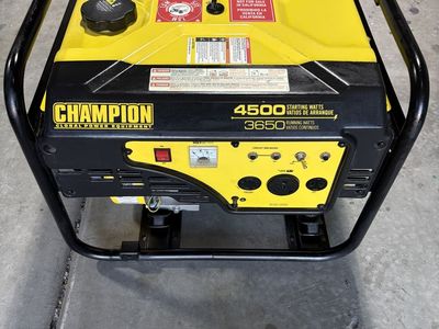 Champion 4500 Watt Generator