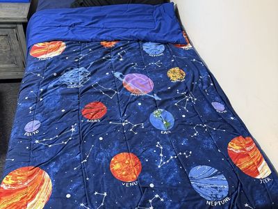 Twin bed and frame