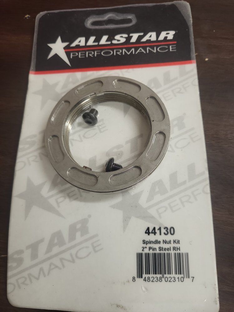 ALL PERFORMANCE 44130 Spindle Nut Kit - 2" Pin Steel RH - New in Package