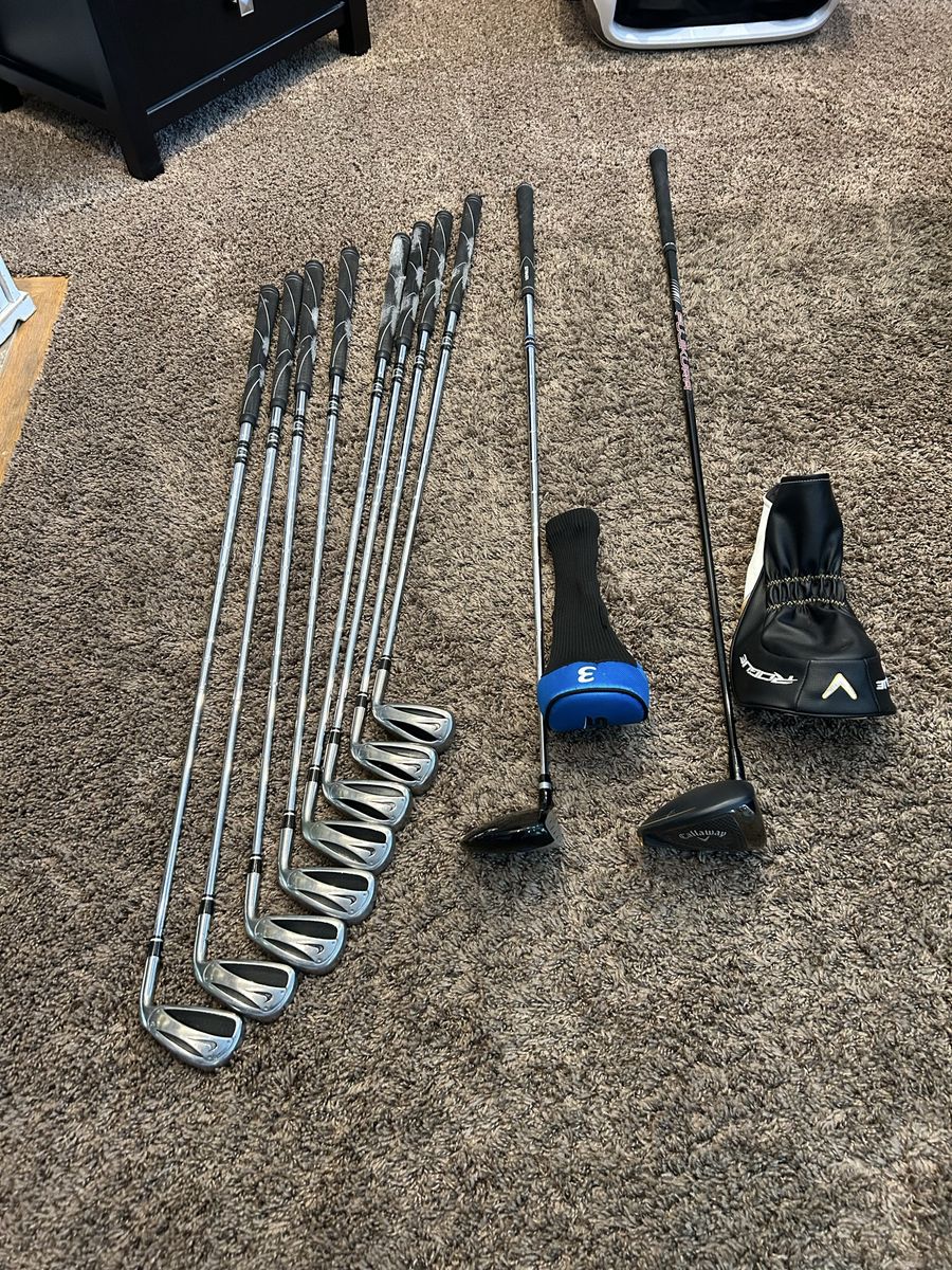 Nike iron set 3w and Driver 