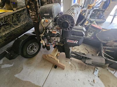 Mud-Skipper Pro R Surface Drive Boat Motor R999 Engine 36hp
