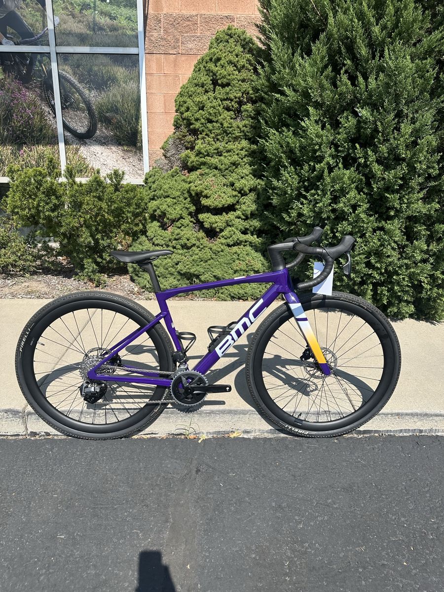 BMC Kaius 01 THREE Carbon Gravel Bike - Purple/Yellow Accent 51,54,56