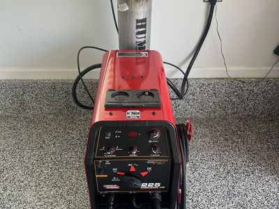 Lincoln Tig 225 AC/DC Pak-Tig/Stick w/Cart