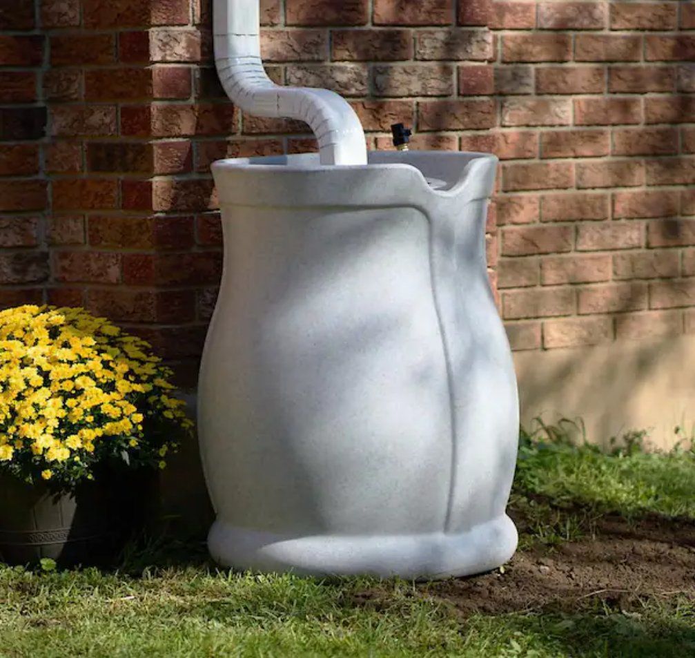 New 45 Gallon Rain Barrel