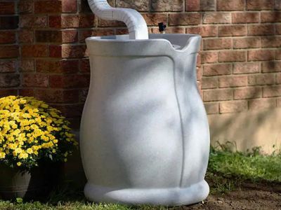 New 45 Gallon Rain Barrel