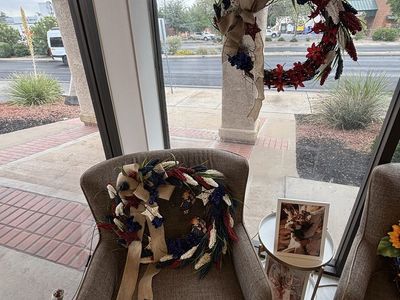 Patriotic Grape Vine wreaths