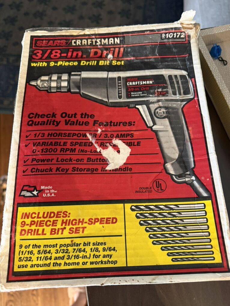 Sears Craftmans Drill