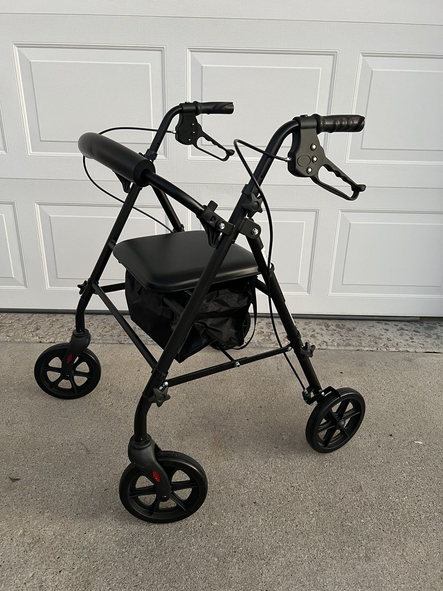 CVS Rollator Walker With Storage And seat