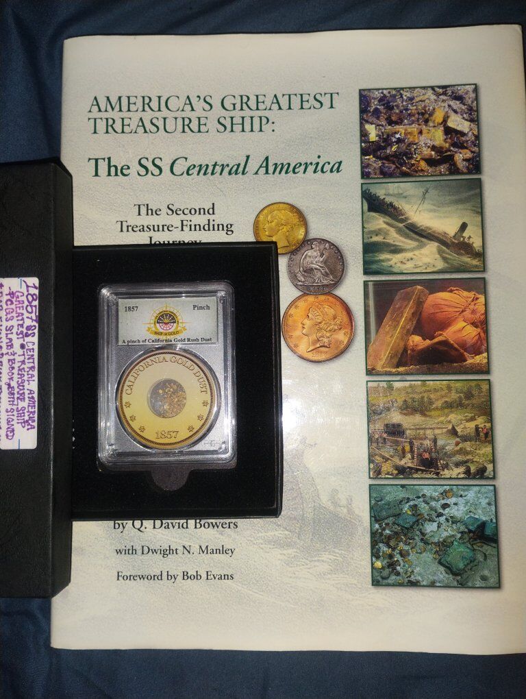 SS Central America treasure 1 of 500 PCGS shipwrec
