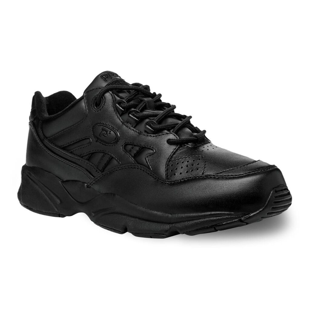 9.5 Men's Propet Stability Walker Sneakers, Black