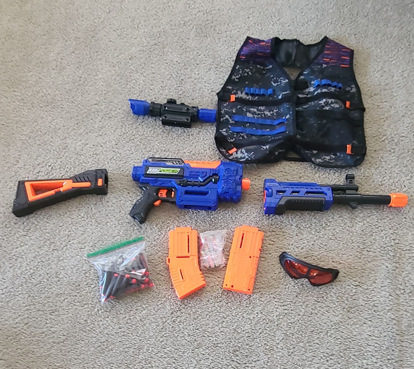 Bigpower electric foam dart toy gun