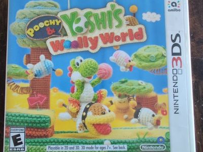 Poochy & Yoshi's Woolly World Nintendo 3DS
