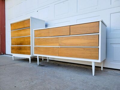 Vintage Mid Century Dressers