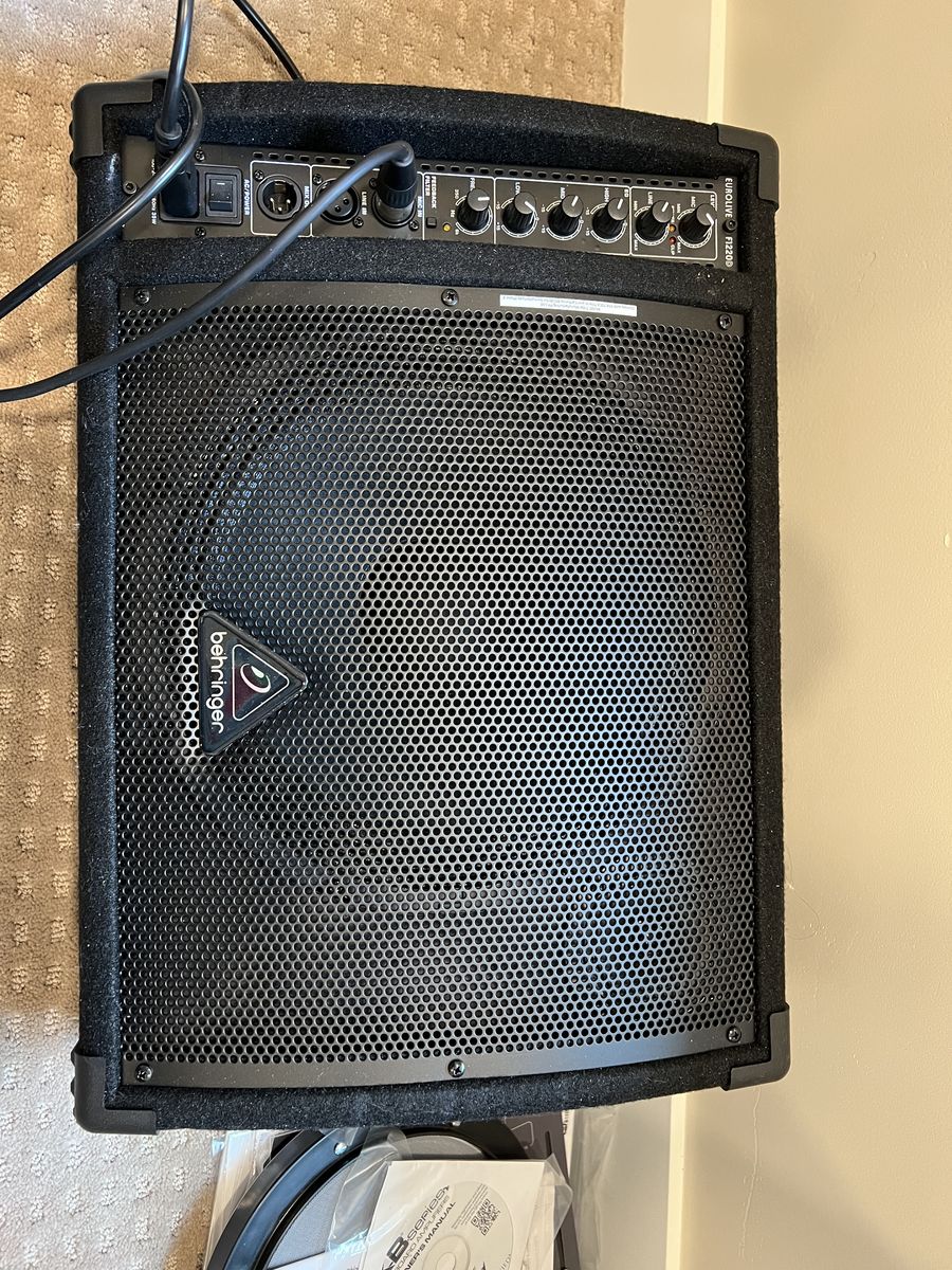 Behringer Eurolive F1220D Powered Floor Monitor Speaker