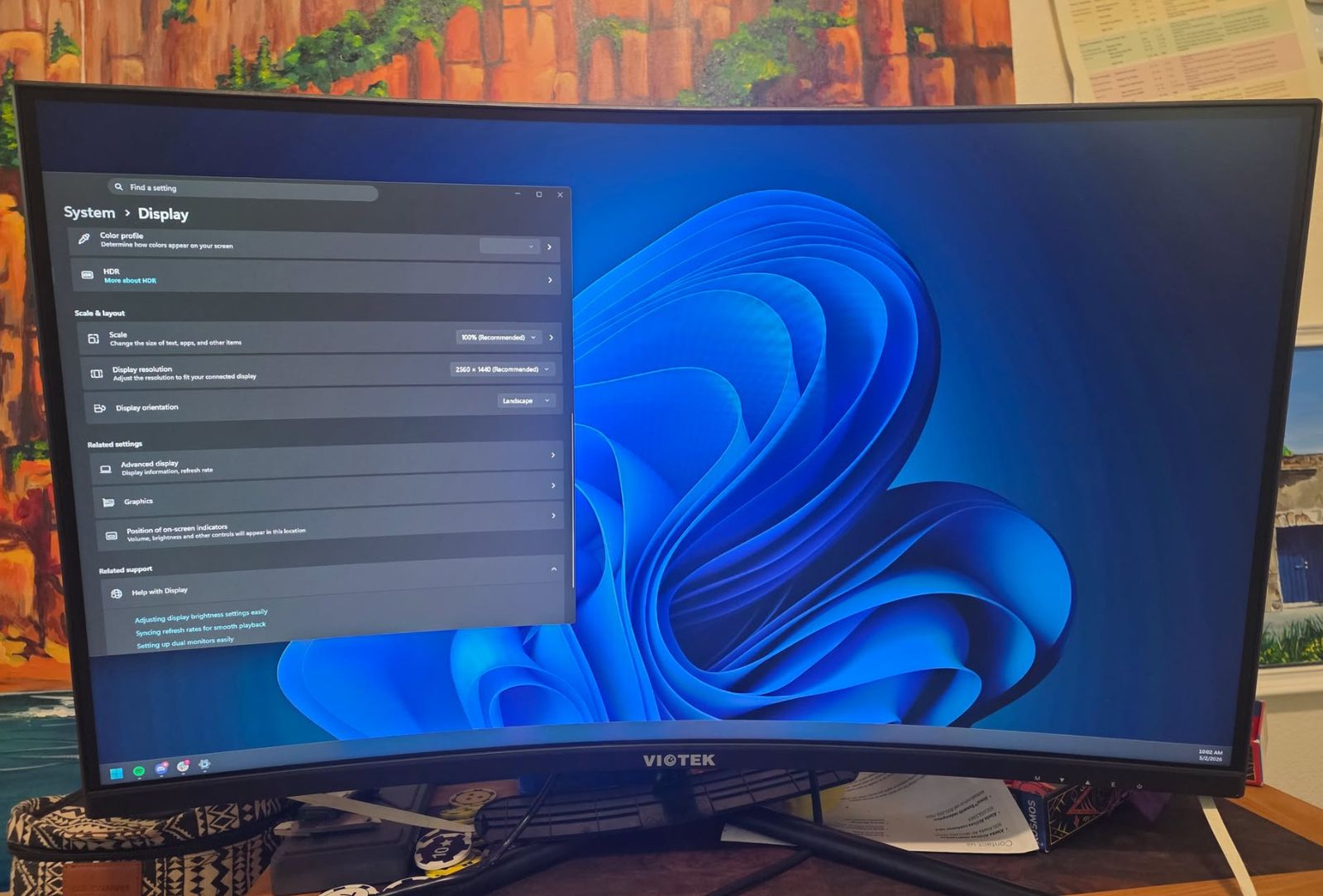 32-Inch Curved Gaming Monitor | 144Hz WQHD 2560 x 1440p