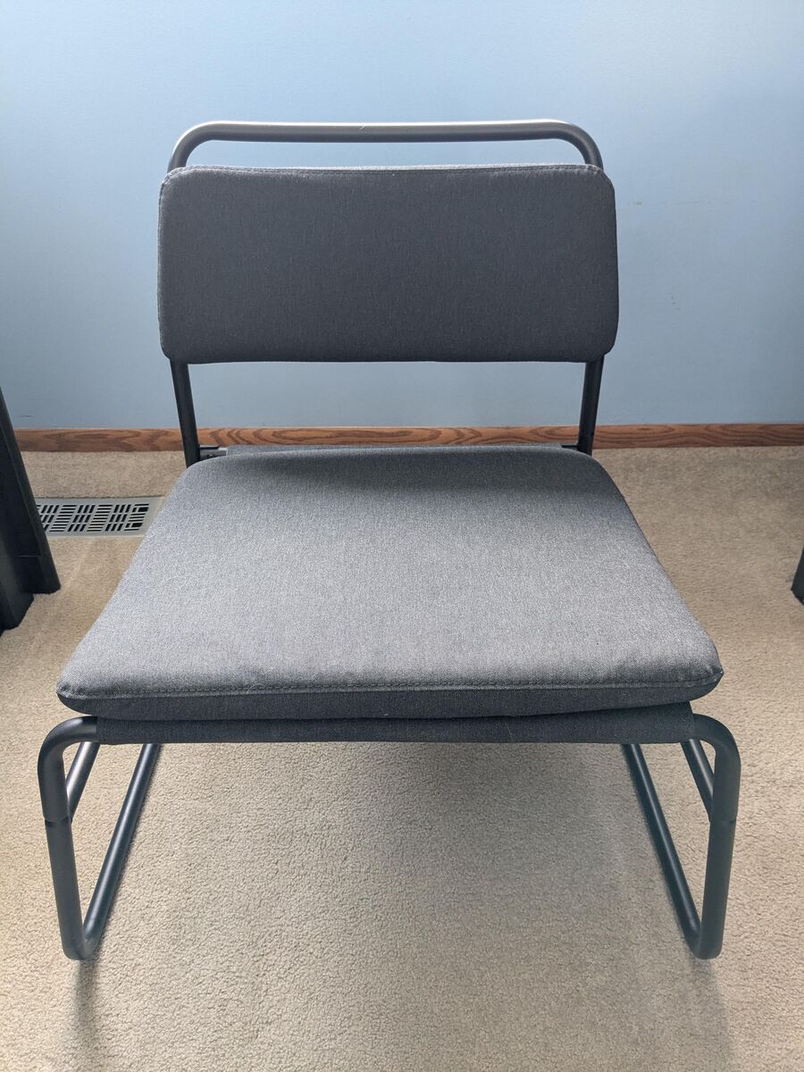 IKEA - LINNEBACK Chair - Vissle Dark Gray