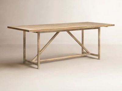 Four Hands Mika Solid Oak Dining Table - Premium Finish