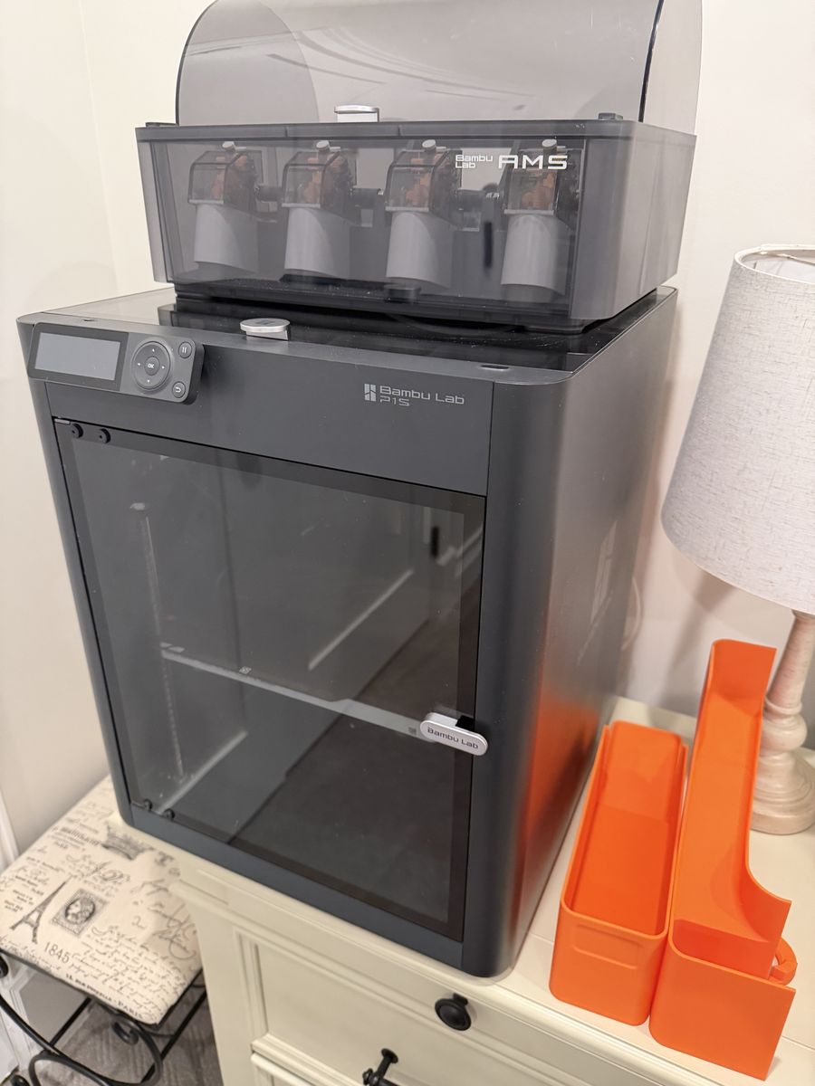 Bambu P1S 3d printer. AMS included.