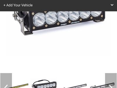 Baja Designs OnX6 10 driving Combo