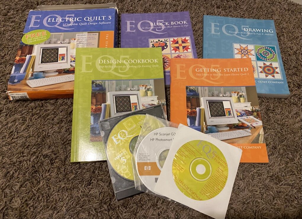 The EQ5 Electric Quilt Company 5 Design Software