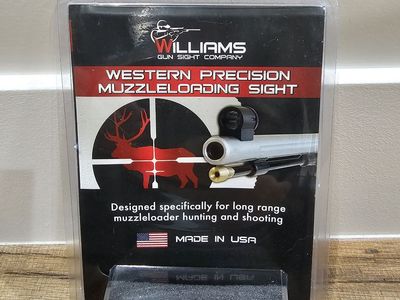 Williams Western Precision Muzzleloading Sight Set