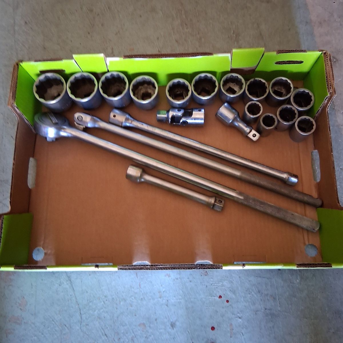 Proto, wright,19 piece 3/4 Drive.