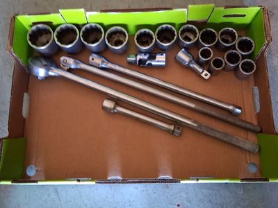 Proto, wright,19 piece 3/4 Drive.