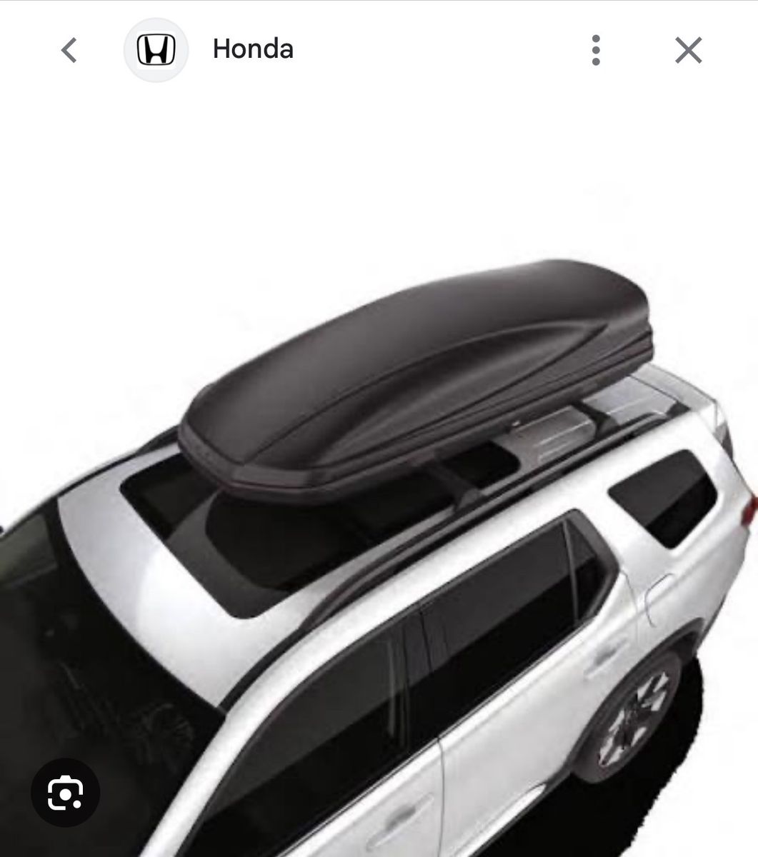 Honda Thule Force L (628) 16 cu ft Roof Cargo Box - Midsize, Dual-Side Opening, Black