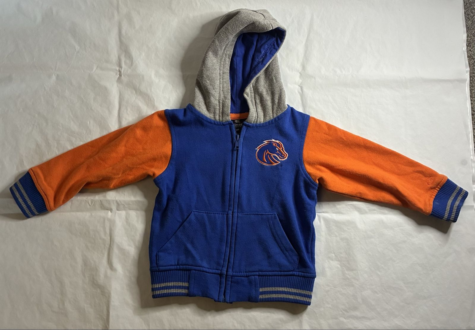 Boise State Broncos Colosseum Toddler Full-Zip Hoodie – 2T
