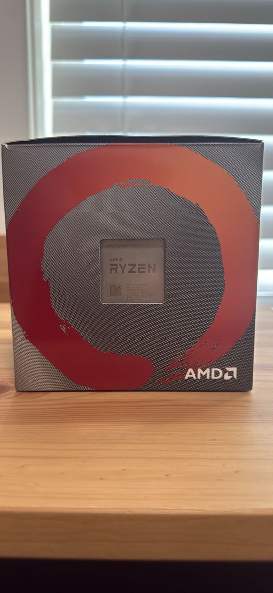 AMD Ryzen 5 3600X 6-Core 12-Thread AM4 Processor - new open box