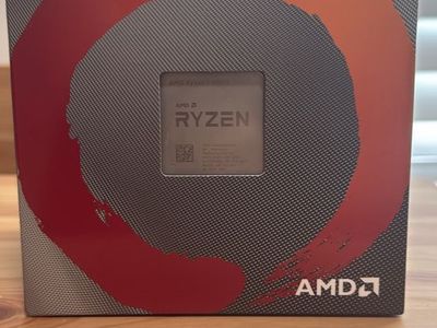 AMD Ryzen 5 3600X 6-Core 12-Thread AM4 Processor - new open box