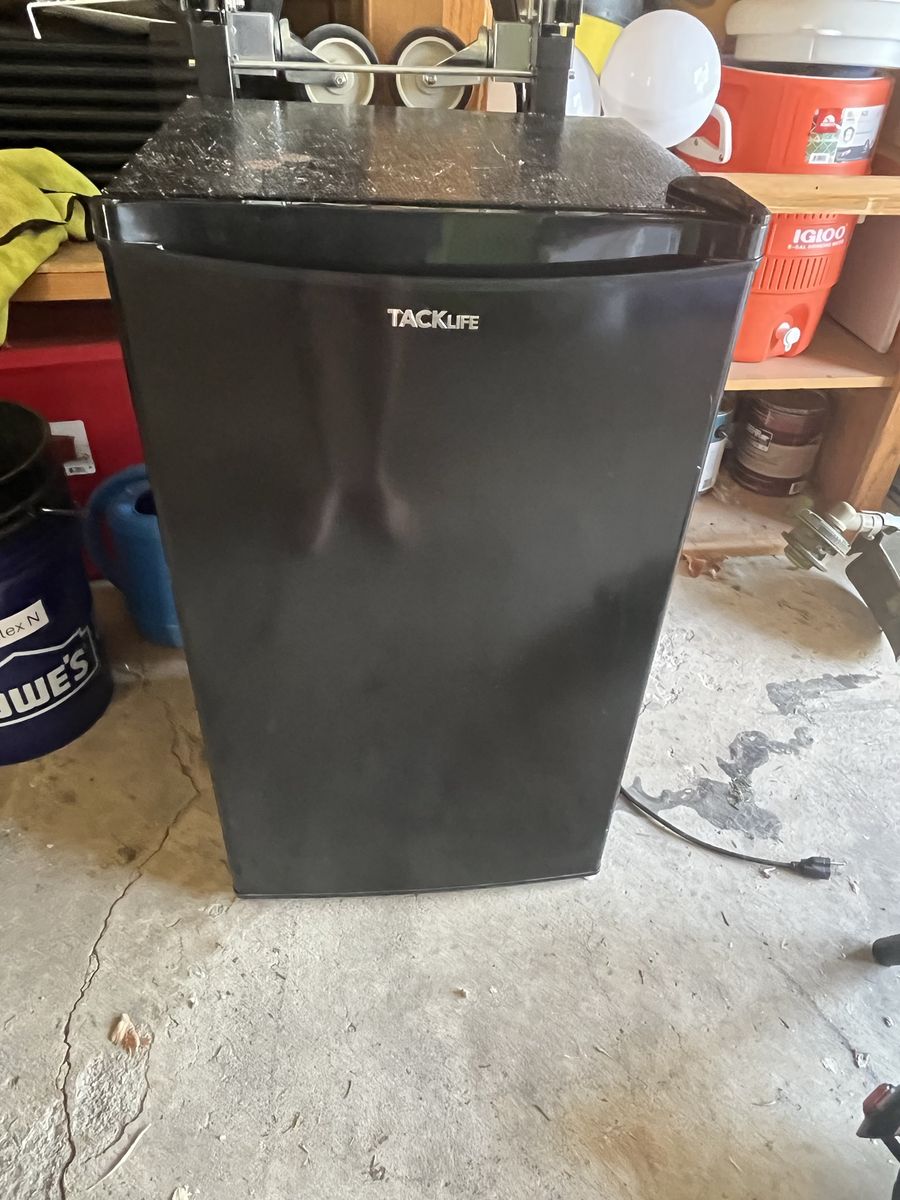 Lk New Mini Fridge Black Freezer