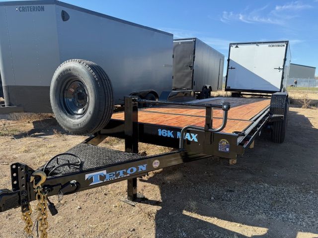 2025 Teton 7x20 tilt trailer