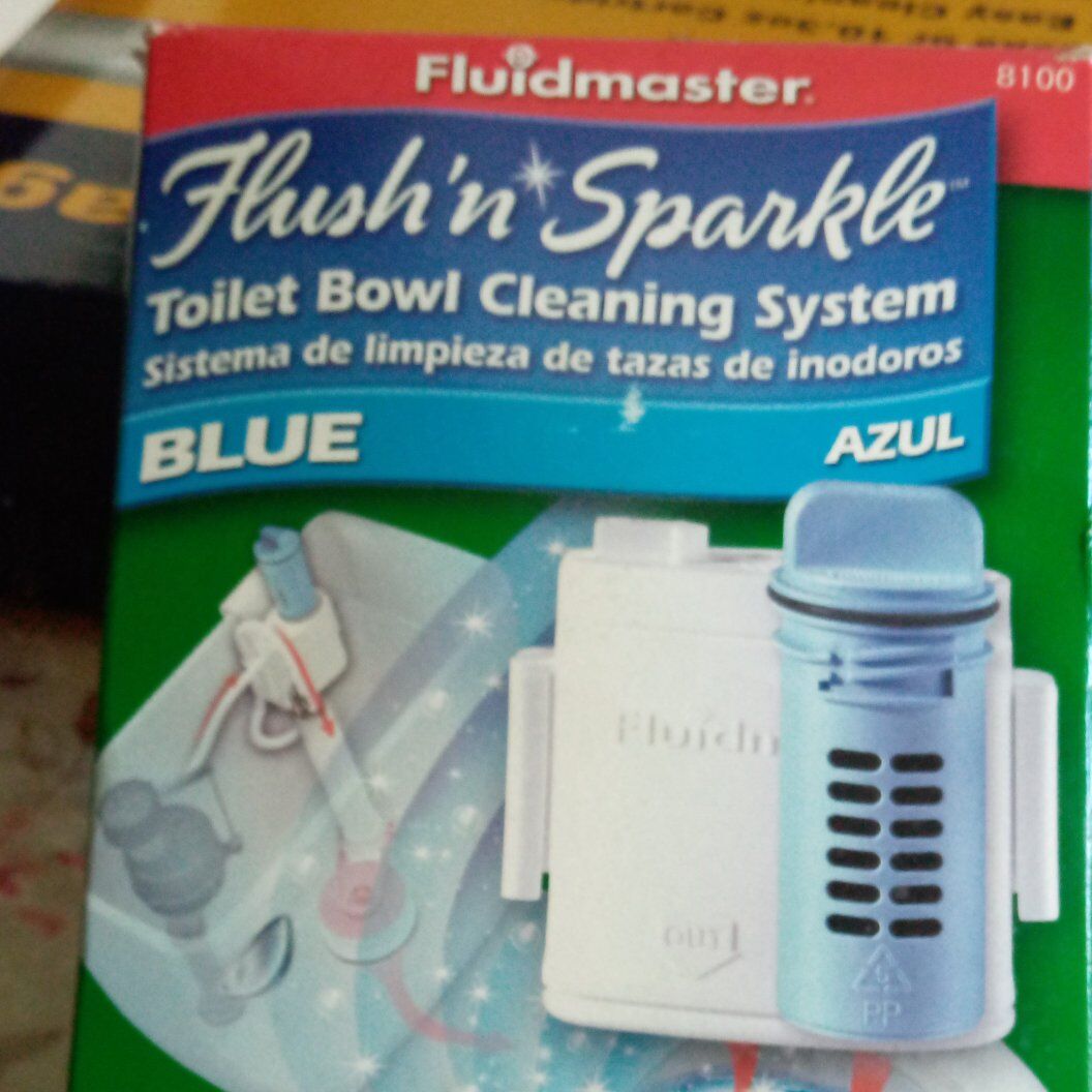 New Fluidmaster Toilet Bowl Cleaning System