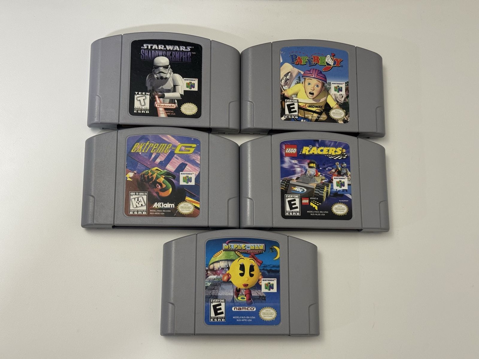 Authentic Nintendo 64 N64 Games / $15 Each