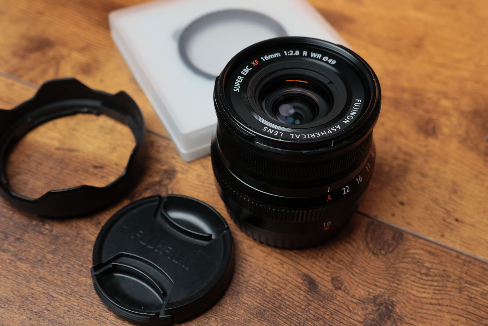Fujifilm Fujinon XF 16mm f/2.8 R WR Lens w/ 1/4 Black Mist Filter