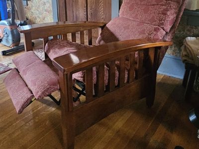 Sugarhouse Furniture mission bustle back recliner