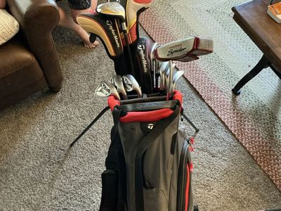 TaylorMade Burner & Monza Spider Golf Club Set with Stand Bag - RH, Full Set