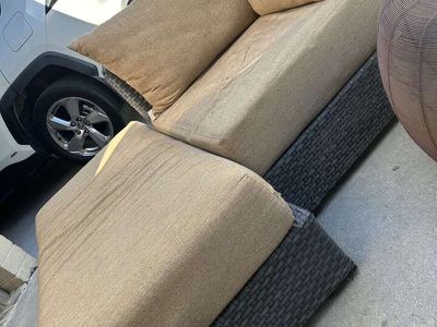 Outdoor Patio Chairs & Ottoman Sunbrella Interchange