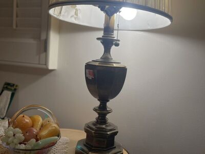 Solid Brass Lamp
