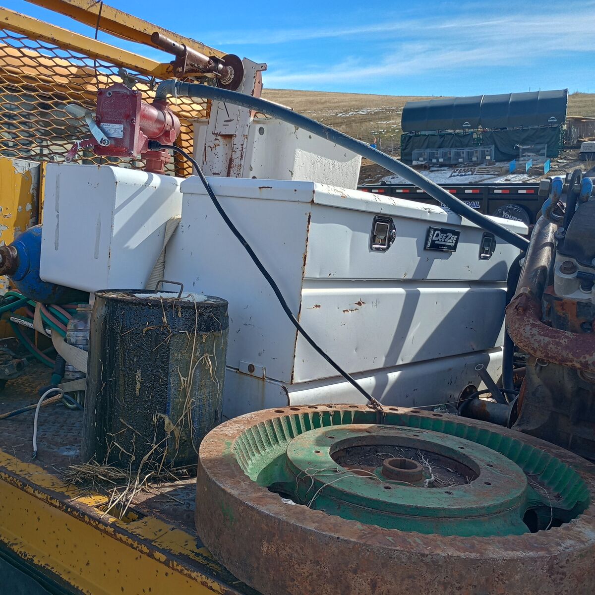 Tool box/Fuel tank/Fuel Pump Combo