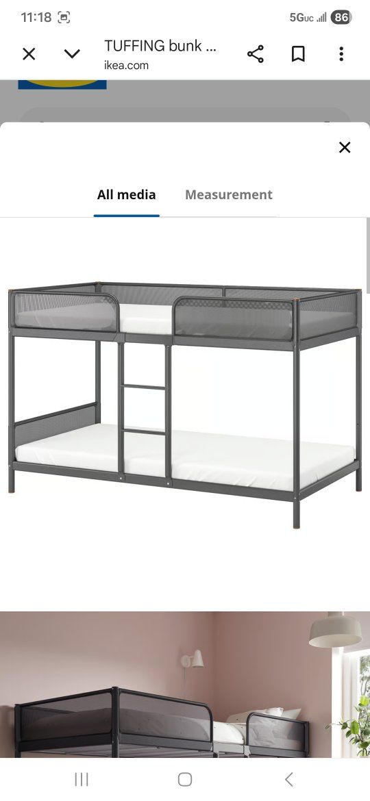 Twin/Twin Bunk Bed