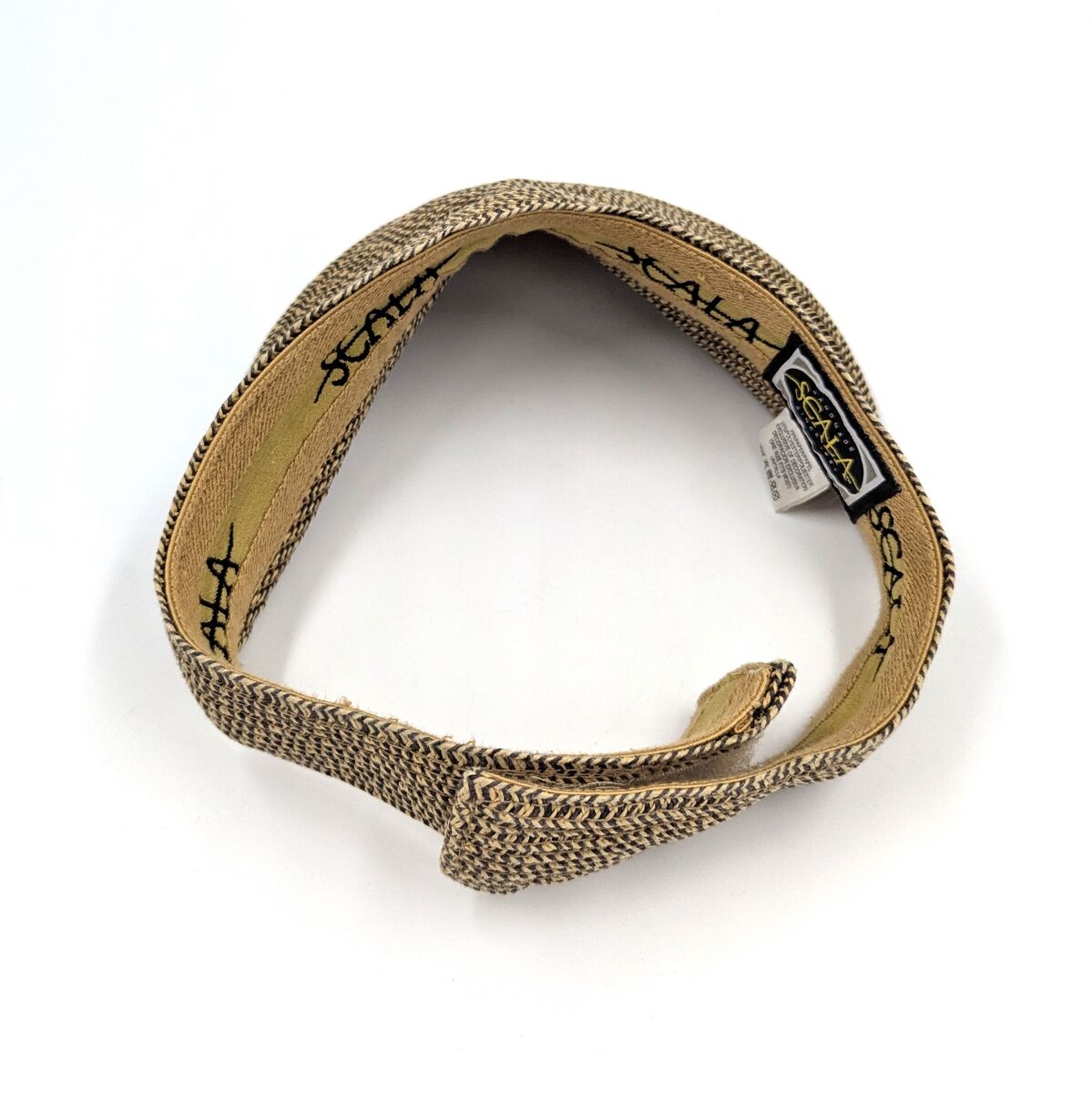 Scala Head Visor Safari Pattern Adjustable