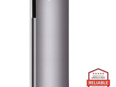 New LG Mini Refrigerator with Freezer in PrintPoof Stainless Steel