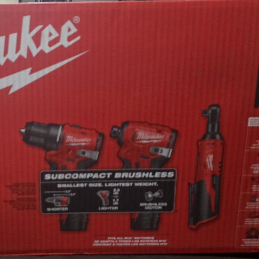 M12 Milwaukee Tool Set
