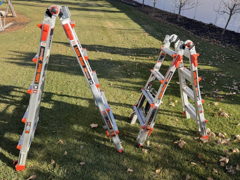 Two Different Little Giant Ladders