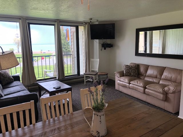 Bear Lake Condo on the beach!