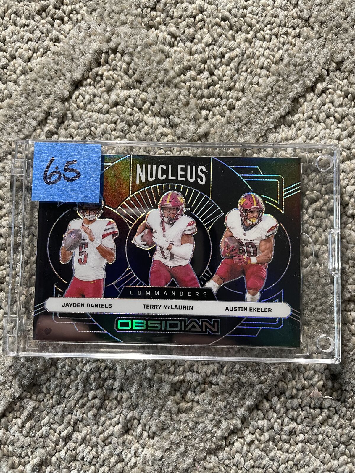 Washington Commanders trading cards $65-$85